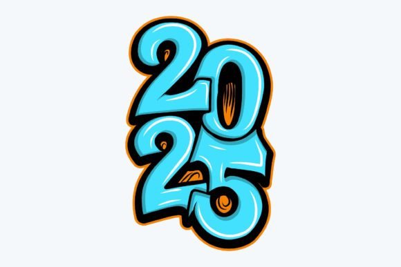 2025: A Versatile Graphics Asset for T-Shirt Designs