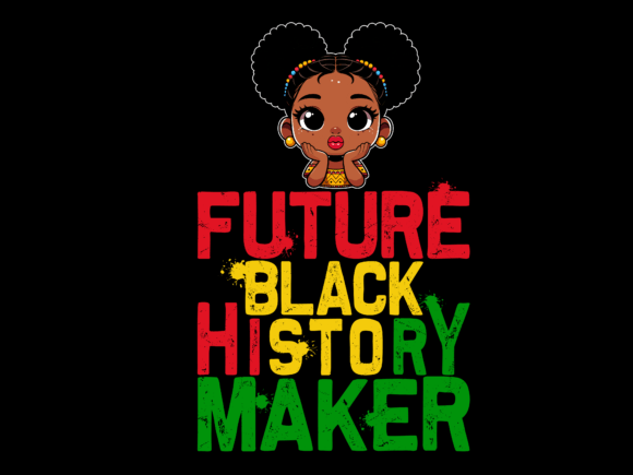 Future Black History Maker Vector: A Bold T-Shirt Design