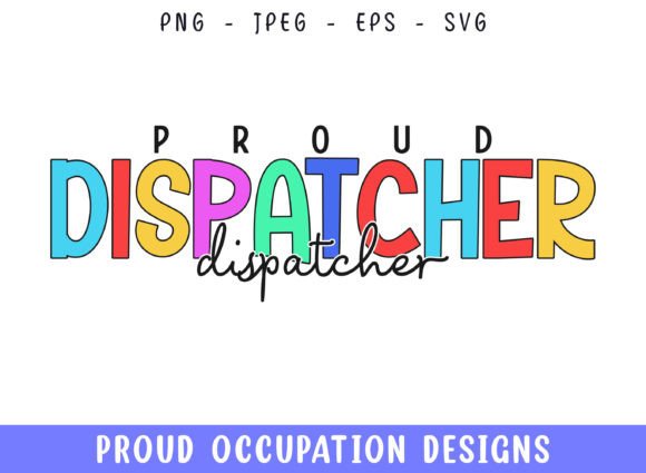 Proud Dispatcher Profession SVG: A Versatile Graphics Asset for Crafts