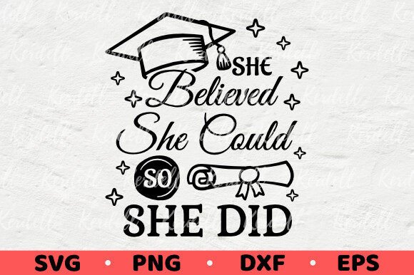She Believed She Could: A Must-Have Graphics Illustration
