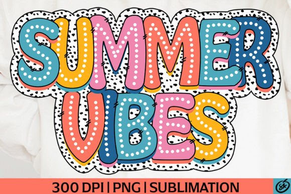 Summer Vibes PNG: Perfect for T-Shirt Designs and Graphics