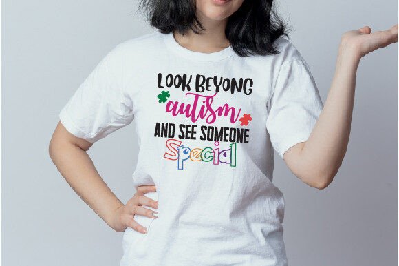 Typography Autism Tshirt Design Vector: A Must for Graphics