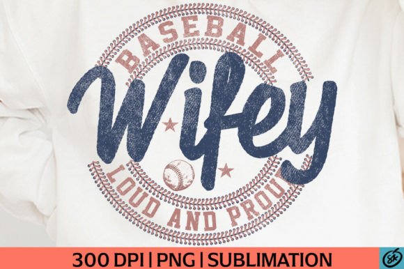 Vintage Baseball Wifey PNG: A Charming Graphic for T-Shirt Designs